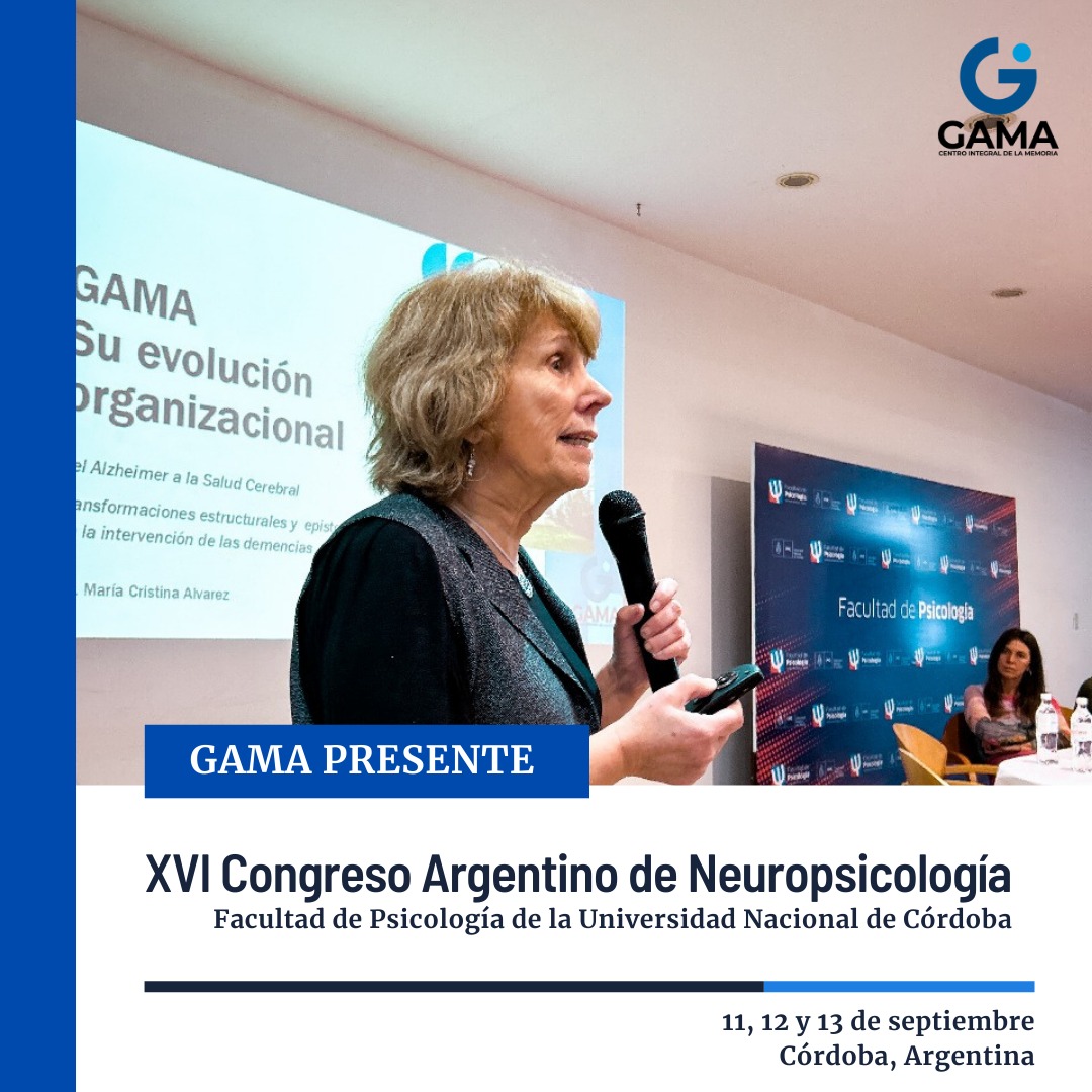 En este momento estás viendo GAMA participó en el XVI Congreso Argentino de Neuropsicología